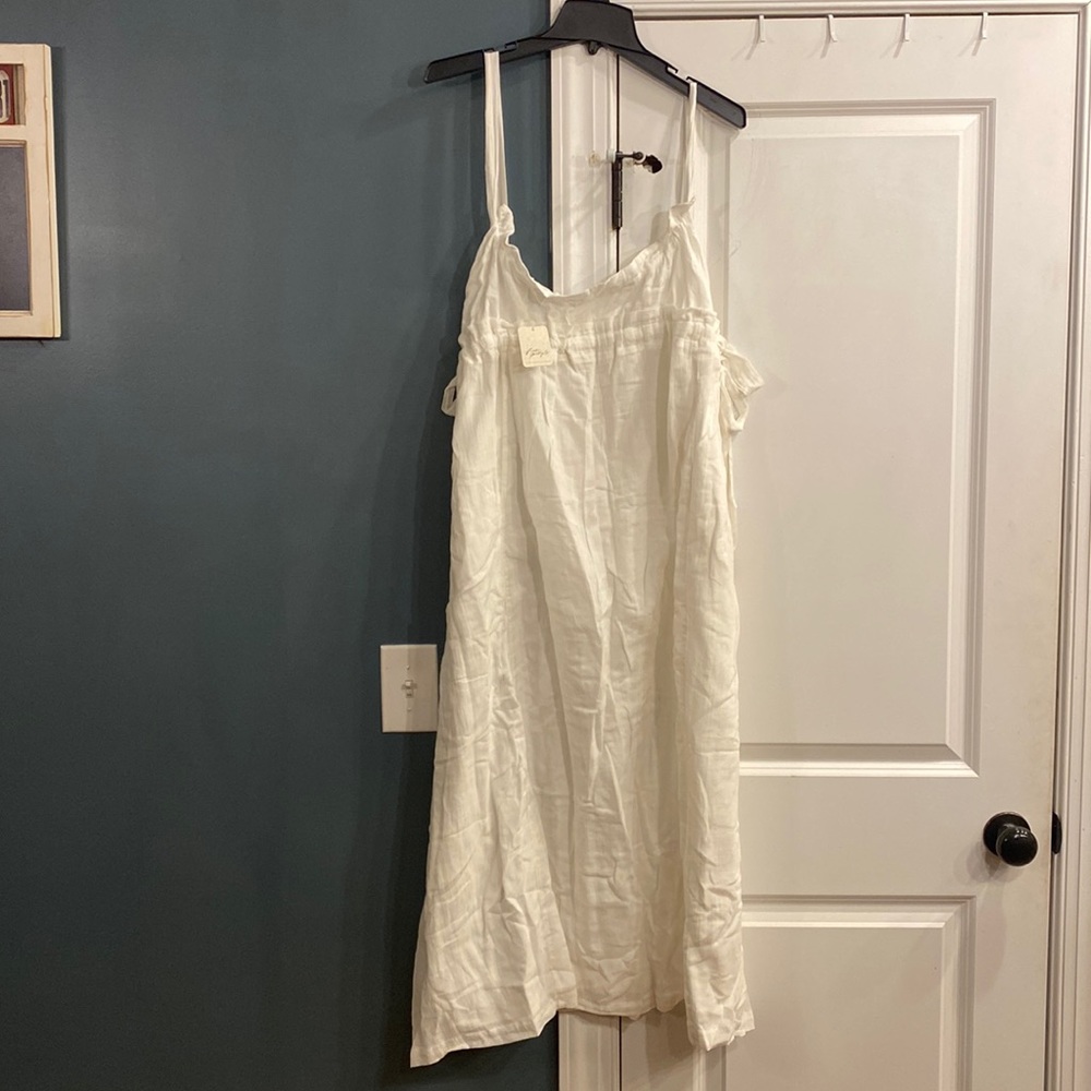Free People White Midi Sundress - Picture 2 of 5